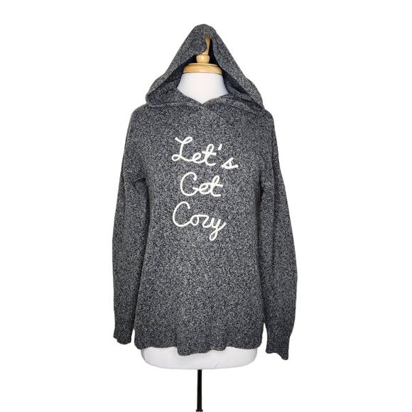 Marled 'Let's Get Cozy' Hooded Sweater Size Small - Picture 1 of 8